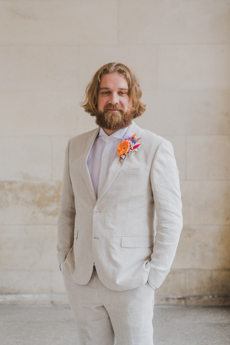 Groom Portrait Cardiff Museum