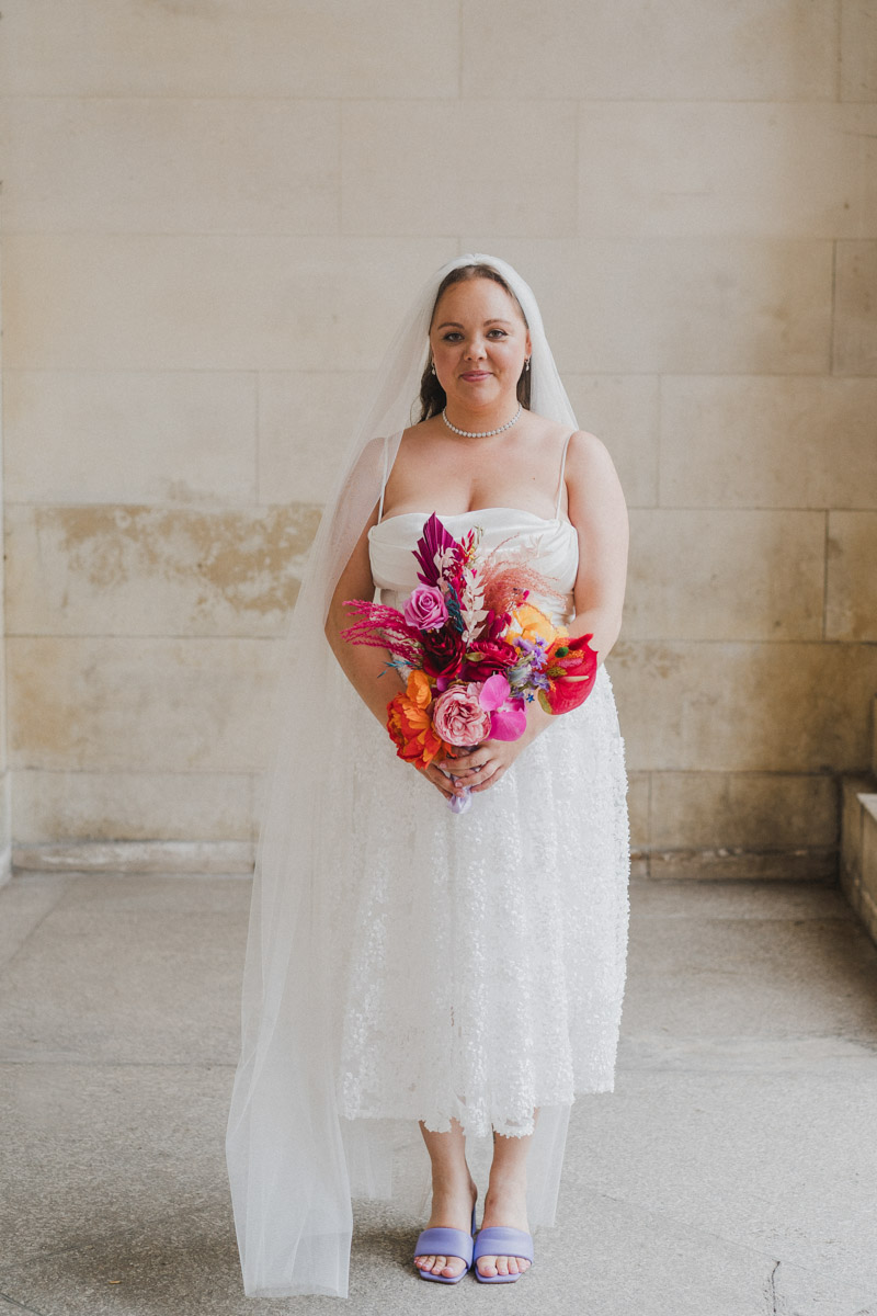 Bride Portrait Cardiff Museum