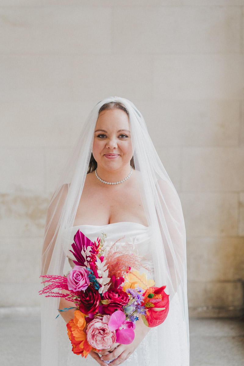 Bride Portrait Cardiff Museum