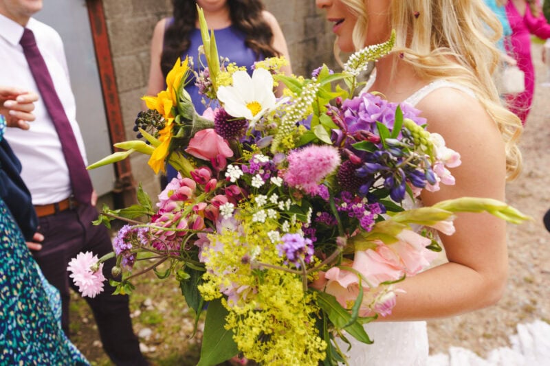brides wedding bouquet